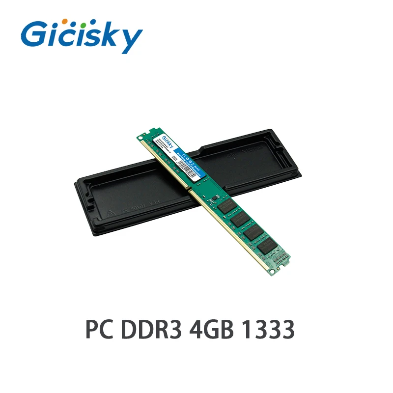 Gicisky PC DDR3 4GB 1333MHz memory module Desktop hardware 2G 4G 8G 16G 1333 1600 2400 2666 Mhz Laptop notebook RAM | Компьютеры и