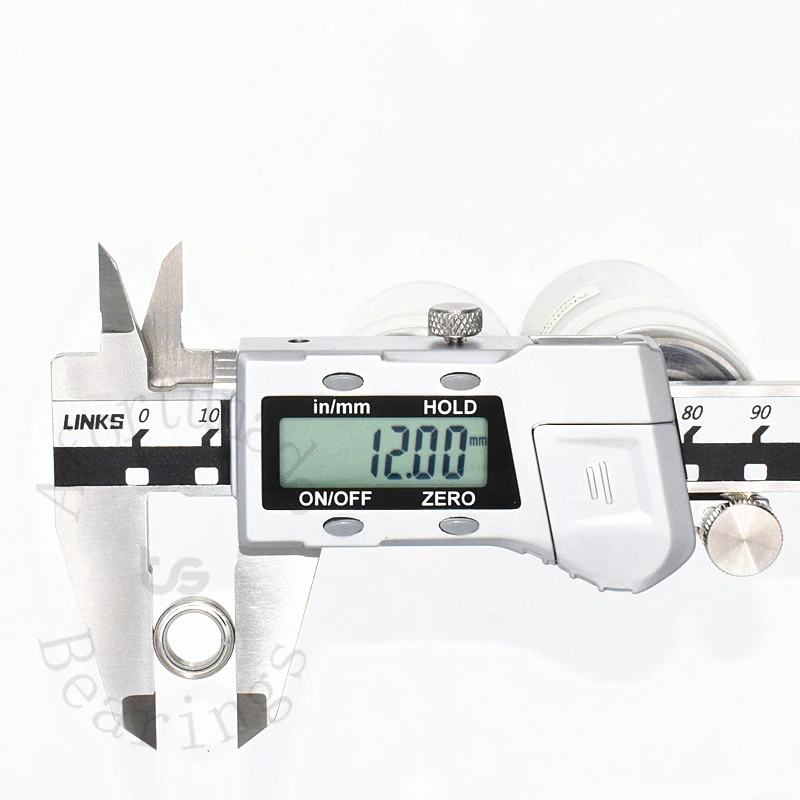 Stainless steel bearing SMR128ZZ 8*12*3.5(mm) antirust metal sealed High speed Mechanical equipment parts 10Pieces