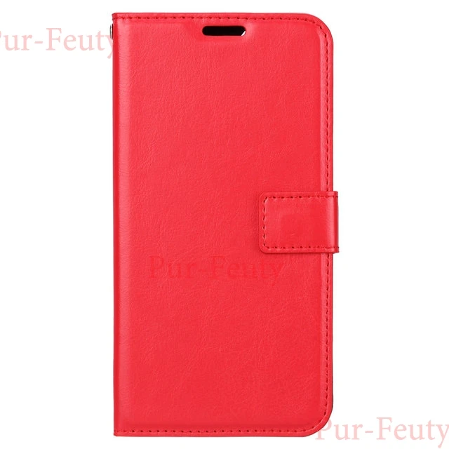 Red case Чехол для samsung S10 SM-G973 G973f роскошный кожаный, в виде бумажника, магнитный модный флип-чехол для samsung S10 Plus Galaxy S10e 10 S S10 - Цвет: Red case