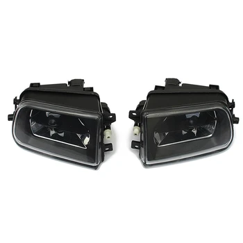 

2x Front Driving Bumper Fog Light Lamp For B MW E39 528i 540i Z3 1997-2000 Black