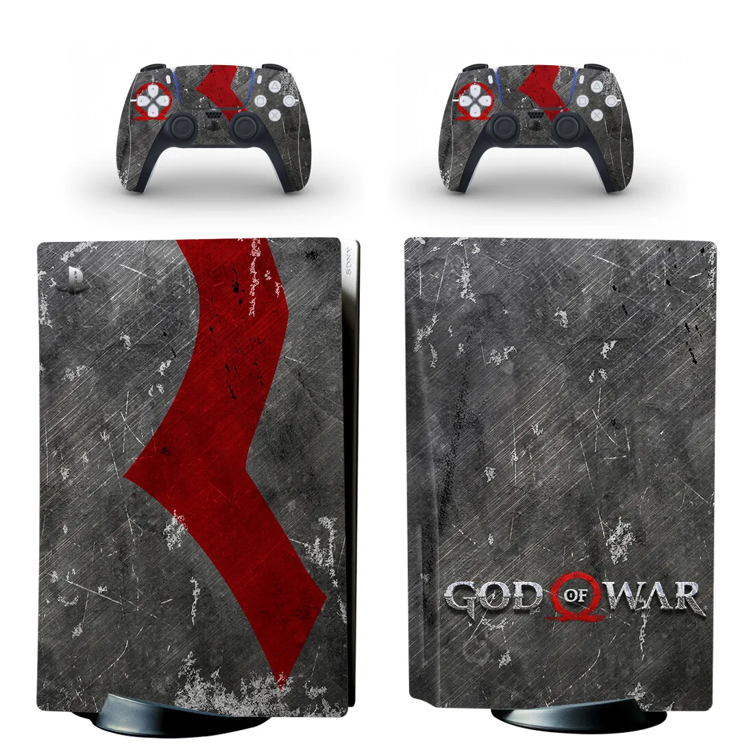 God of War PS5 Standard Disc Edition Skin Sticker Decal Cover per  PlayStation 5 Console e Controller PS5 Skin Sticker vinile - AliExpress
