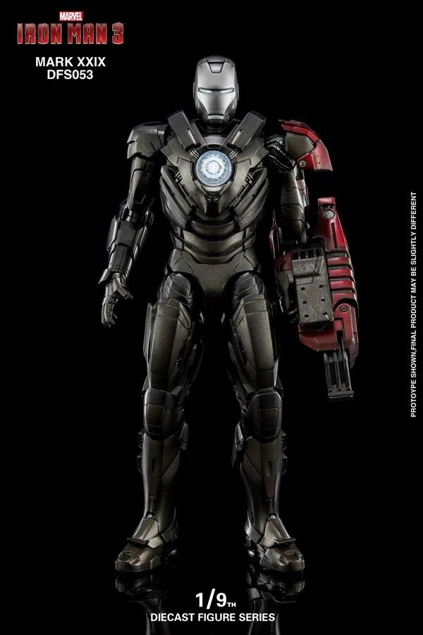 

kids Gift 1:9th Diecast Figure Series DFS053 1/9 Scale Iron Man MK29 Mark29 Collectible Figure Alloy+ABS