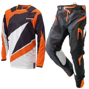 

NEW 2020 Hot Mountain Bike Gear Set Motocross Jersey and Pants Suit Motorcycle Riding Racewear MX Combo Size S-XXL
