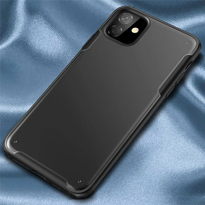 Противоударный резиновый ЖЕСТКИЙ чехол из поликарбоната для IPhone 11 Pro Max Роскошный чехол для IPhone 11 Pro