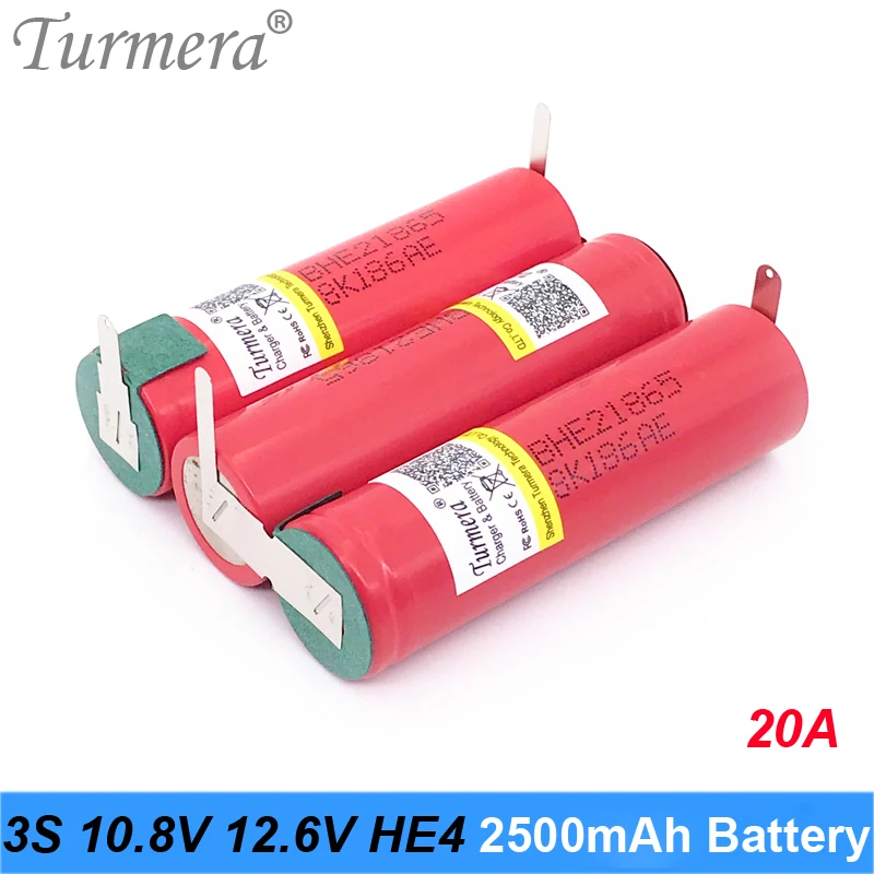 3s 10.8v 12.6v battery 18650 pack for lg 18650 he2 10.8v 12.6v welding solder battery for screwdriver tools battery customized battery 01