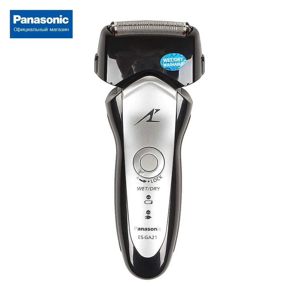 Купить электрическую бритву в спб. Panasonic es-ga21-s820. Es-ga21-s820. Panasonic ga21. Panasonic es-ga21-s820 (электробритва с 3 дугообразными сетками).