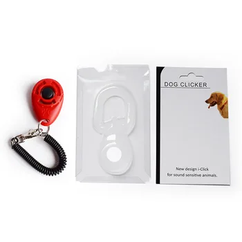 

Dog Training Clicker Oval Clicker Pet Trainer Training Implement Pet Supplies Dog Supplies with Packaging