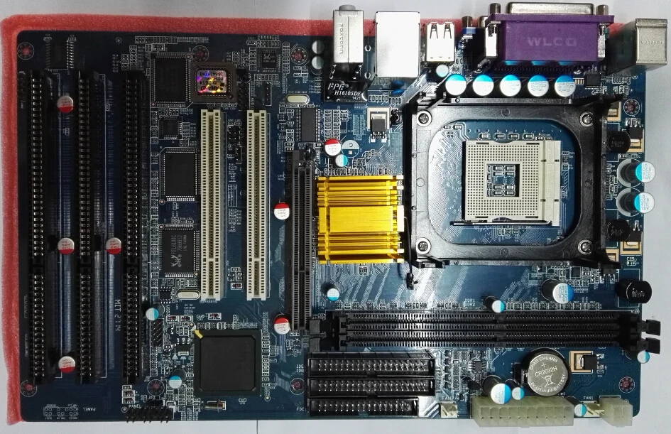 New Original 845 845GV 845GL ISA Mainboard PGA478 Motherboard 2PCI VGA LPT 3ISA Slot milling machine Industrial | Компьютеры и офис