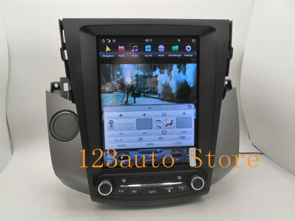 10,4 дюймов вертикальный Tesla стиль Android 8,1 автомобильный DVD gps плеер NAVI для toyota RAV4 RAV 4 2006 2007 2008 2009 2010 2011 2012 PX6