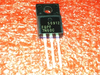 

10pcs/lot FQPF7N60C 7N60C 7N60 TO-220 In Stock
