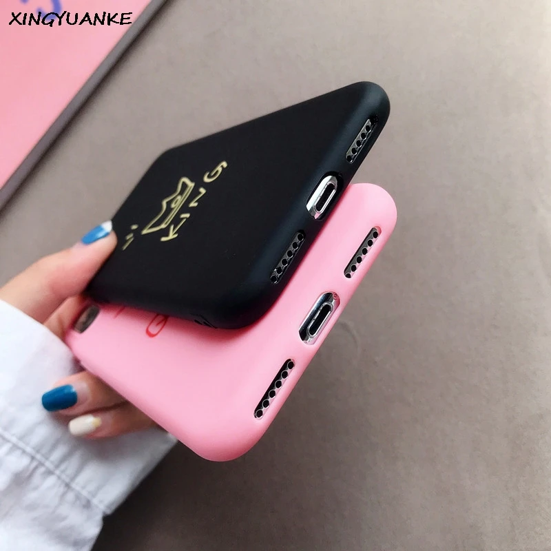 Чехол для huawei P8 P9 P10 P20 Lite Plus P30 Pro P Smart Z Cute Letter Crown для huawei Mate 10 20 30 Lite Pro