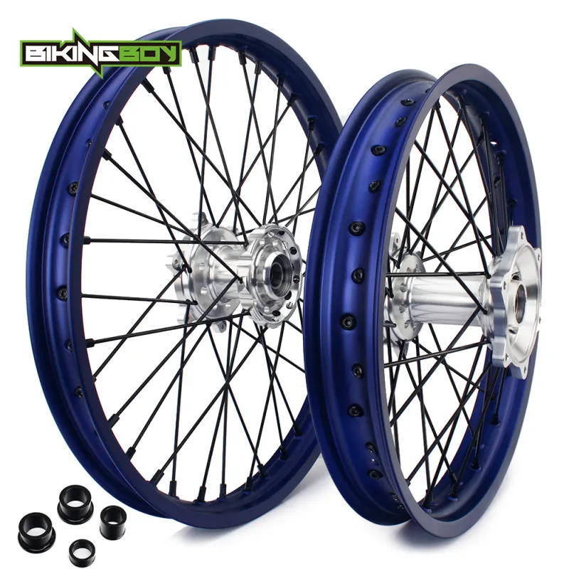 BIKINGBOY спереди и сзади 2" 19" обод колеса концентратора для Yamaha YZ250F YZ450F YZF 250 YZ-F 450 09, 10, 11, 12, 13, 14, 15, 16, 17, 18, 19, мотокросс