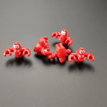 

Cities Red Creator Classic City Accessories Educational Crab Toys For Children Food Assemble Kids Gifts City Building Blocks Kit