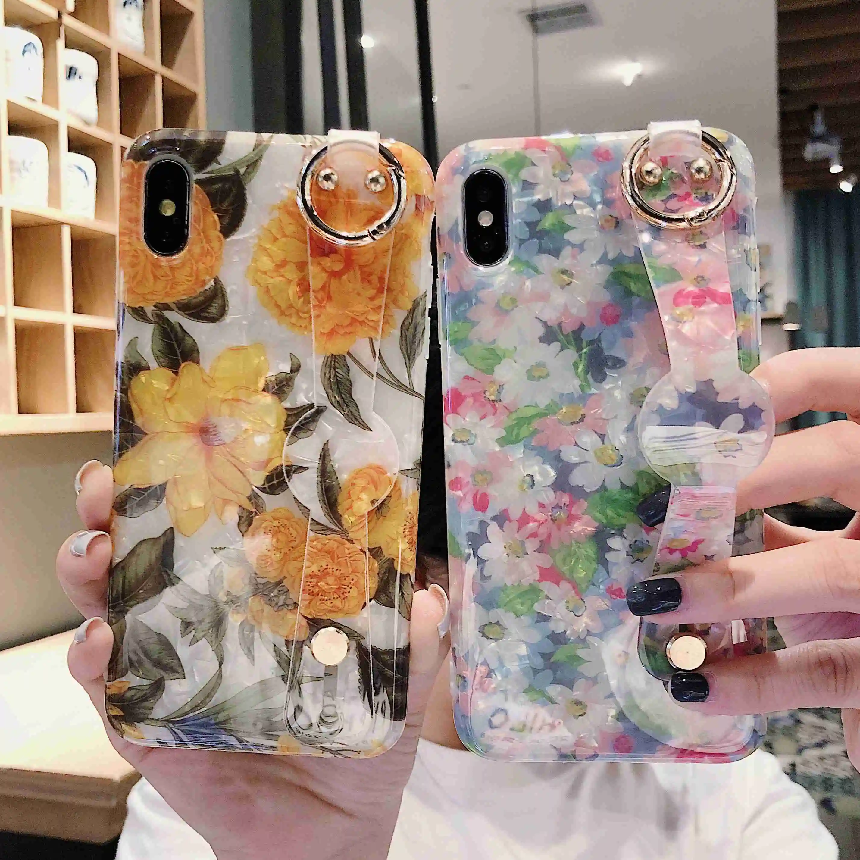 Новые чехлы для OPPO R17 A3S F9 Realme 2 Pro 1 F7 F5 Youth Plus A1 F1S Reno с милым мультяшным цветком IMD