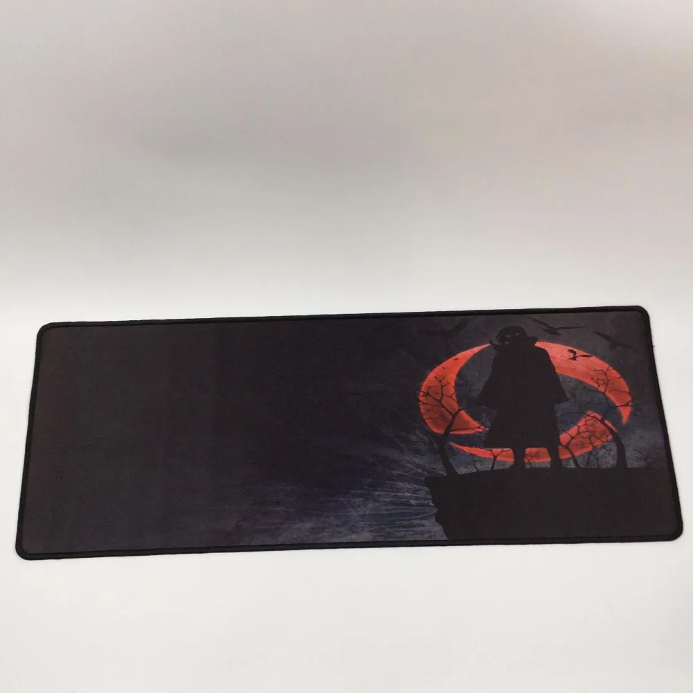  Pirit Free Shipping 900*400mmLaptop Gaming Large naruto Locking Edge Mousepad Mat for Dota CSGo Mou