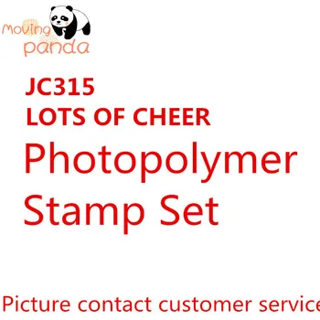 

JC315 LOTS OF CHEER GIFT Metal Cutting Dies And Stamps Scrapbooking Embossing Stencil Paper Craft Album Paper Craft