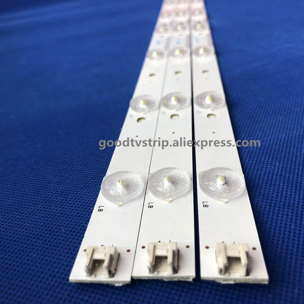 3pcs LED Backlight strip for PREMIER-PR-32B30 32LEW60 32LEU60 LC320EXN SE-A1 IC-A-HWAI32D235A ECHOM-32DB-4632DB008-A1 4