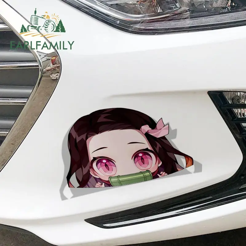 Earlfamily The Muscle Ninja Mouse Car Sticker Vinyl Anime Demon Slayer  Peeker Decal Cartoon Car Styling Jdm Car Accessories - Car Stickers -  AliExpress