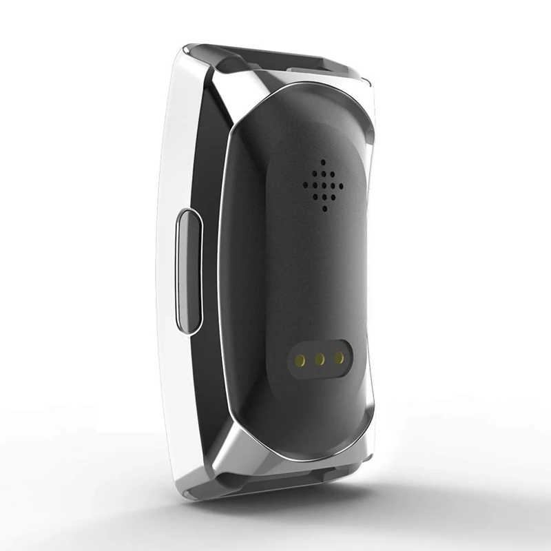 Для Fitbit Inspire/Inspire Hr чехол из ТПУ с покрытием, тонкий мягкий гибкий защитный чехол-бампер, защита экрана, ударопрочный, устойчивый к царапинам