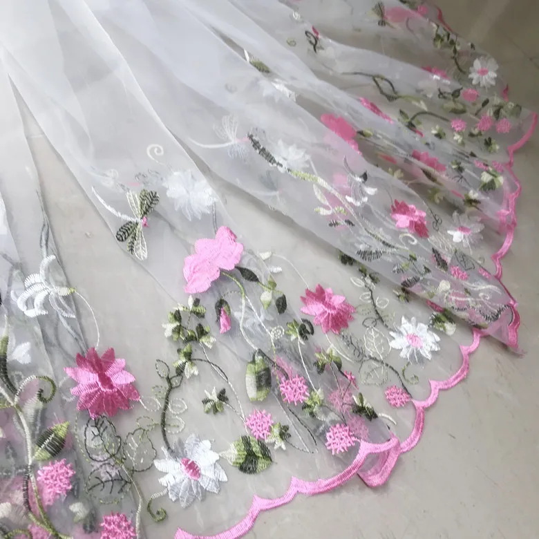 Кружевное платье Чонсам с объемной вышивкой и цветком лотоса, 10 месяцев детская одежда, платье для девочек из мягкой ткани кружевная отделка