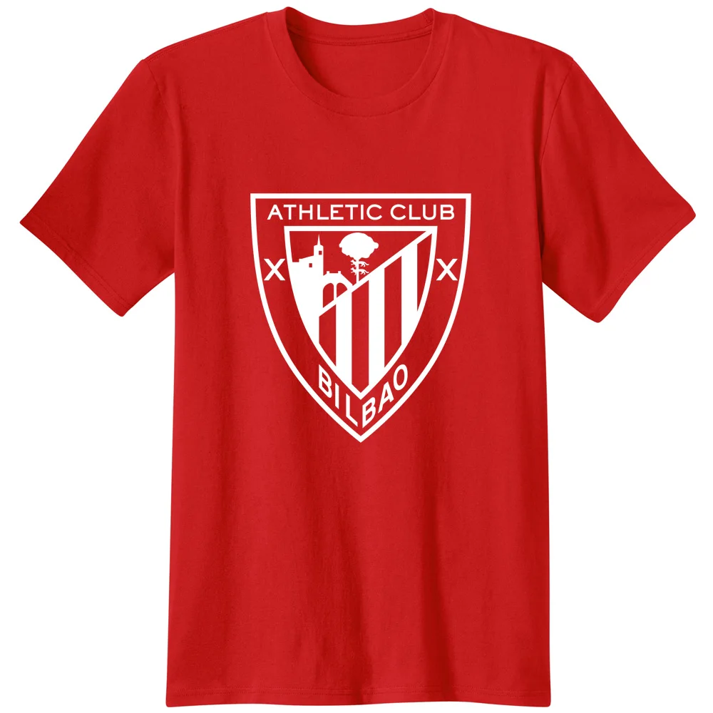 

Spain Espana Athletics Bilbao club new logo Tees T-shirt T Shirt Leones Iker Muniain Aduriz Casual Apparel Fashion Men Tops