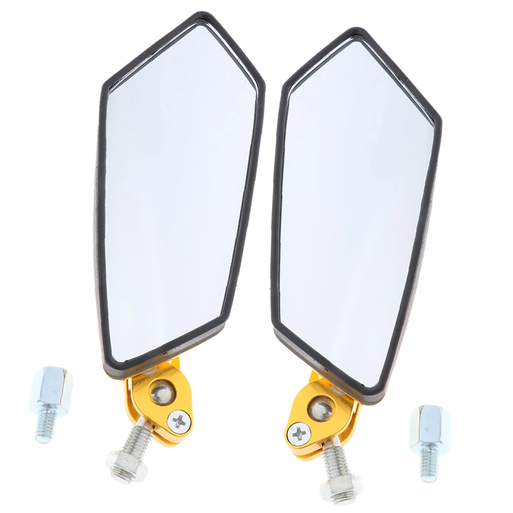 Motorcycle Scooter Moped Rearview Mirror 8/10mm For XF125/ZY100T