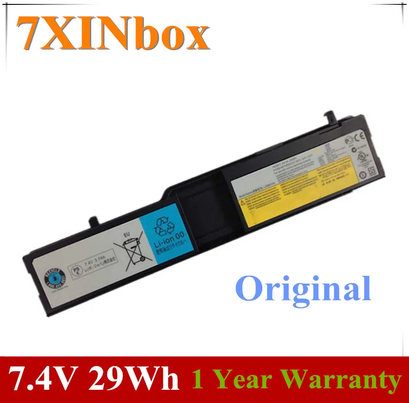 

7XINbox 7.4V 29wh Original L09M4T09 Laptop Battery For Lenovo IdeaPad S10-3T L09S8L09 L09S8T09 L09S4T09 57Y6450 57Y6452