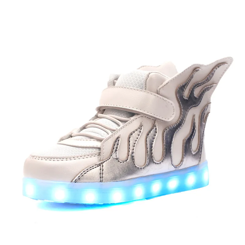 

Size 25-37 Children's Sneakers Luminous Shoes Led Sneakers for Boys&Girls Krasovki with Backlight Up Shoes Canvas Shoes Luminous