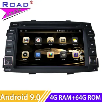 

Roadlover Android 9.0 Car PC DVD Player Audio For KIA Sorento 2010 2011 2012 Stereo GPS Navigation Automagnitol Double Din Radio