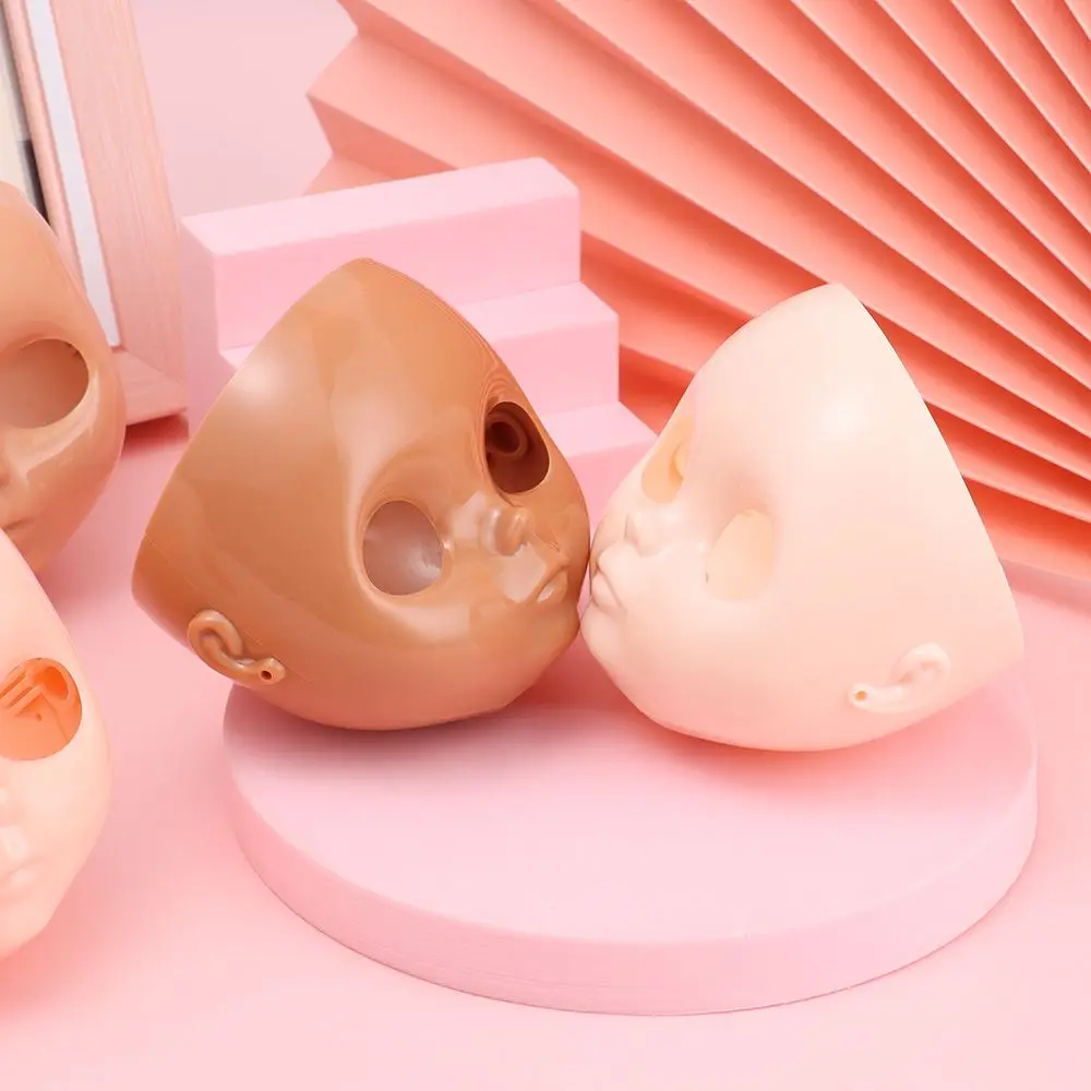 1Pcs 1/6 Blyth Puppe Fabrik 30cm Kunststoff Blyth DIY Puppe Frontplatte Mit Backplate Ändern Make-Up Frontplatte Schraube Spielzeug zubehör – Detail 6