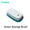 Green sponge brush