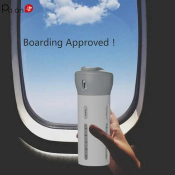 

Pa.an Travel Lotion Bottle Liquid Dispenser 4in1 Refillable Sunscreen Container Jar Tiktok Gym Yoga Accessories Dropshipping