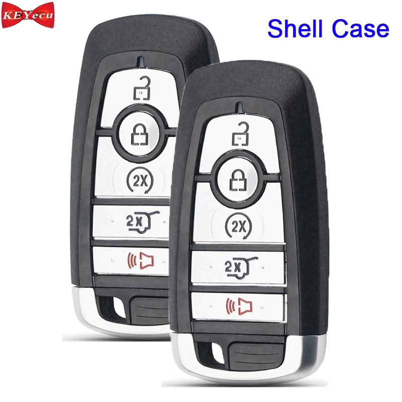 KEYECU 2x for Ford Edge Escape Explorer Expedition F150 F250 F350 F450 Fusion Mustang Remote Key Shell Case M3N-A2C93142600 | Автомобили и