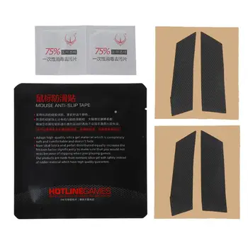 

Original Hotline Games Mouse Skates Side Stickers Sweat Resistant Pads Anti-slip Tape For Logitech G502 Mouse
