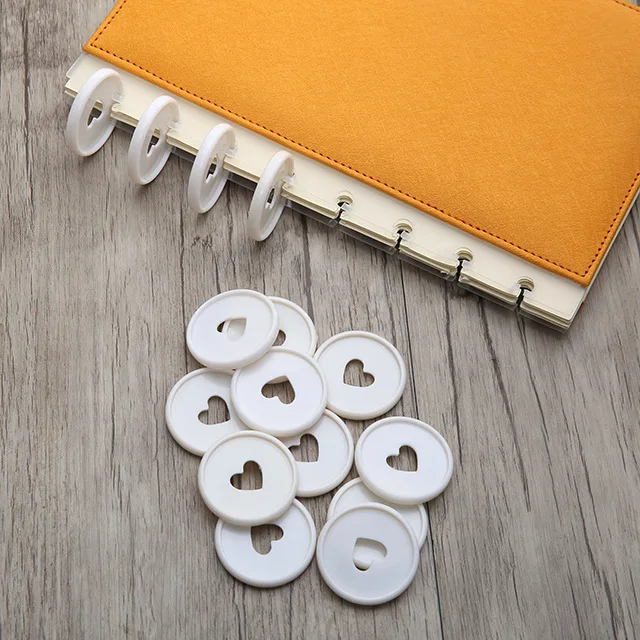 Disc Binding Buckle Notebook Binding Ring Loose-leaf Button Mushroom Hole Hand Book Accessories Binder Rings A5 Binder