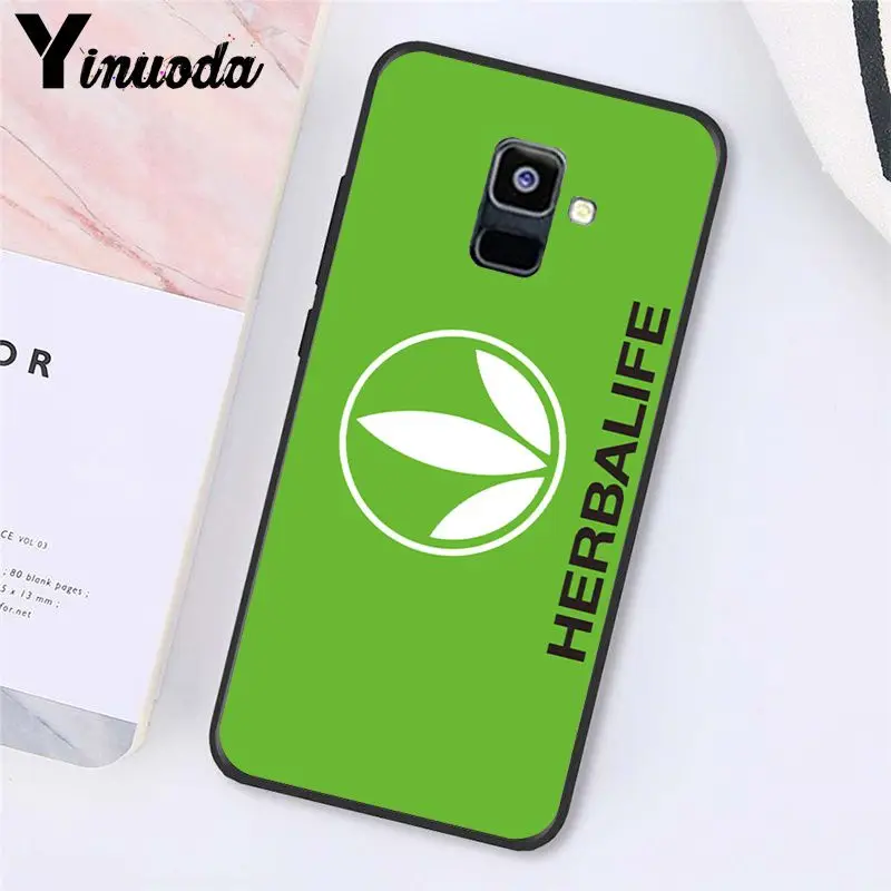 Yinuoda черный Herbalife чехол для телефона для Samsung Galaxy A7 A50 A70 A8 A3 A6 A6Plus A8Plus A9