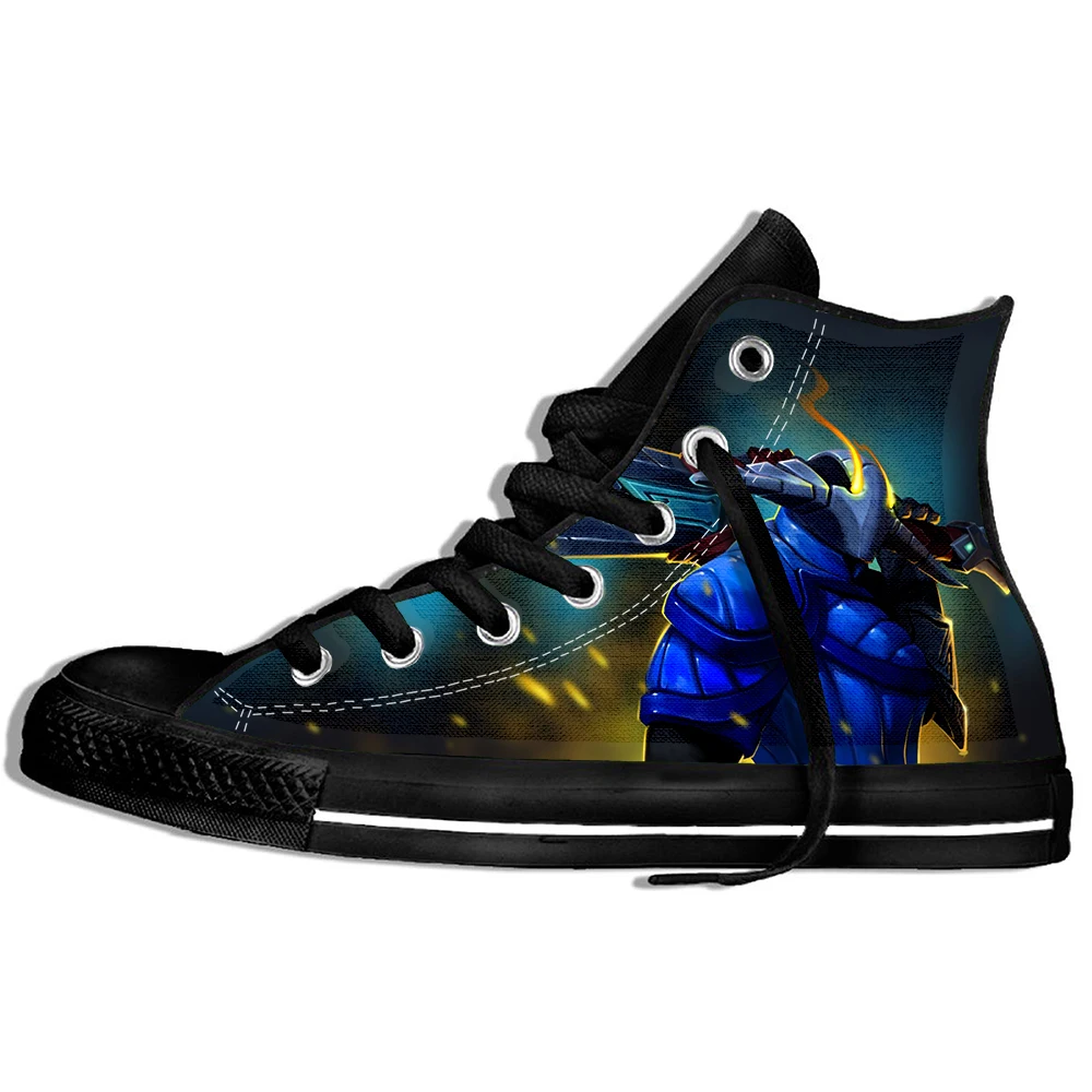  New Fashion Shoes 3D Print Men Women Video Game Dota 2 Plimsolls Casual Unisex Sneakers Harajuku Hi