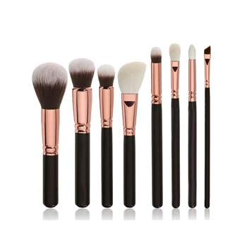

8 PCS Make up Brushes Foundation Makeup Brushes Eyeshadow Makeup Brush Set Blusher Concealer Powder Beauty Cosmetic Brush Kit