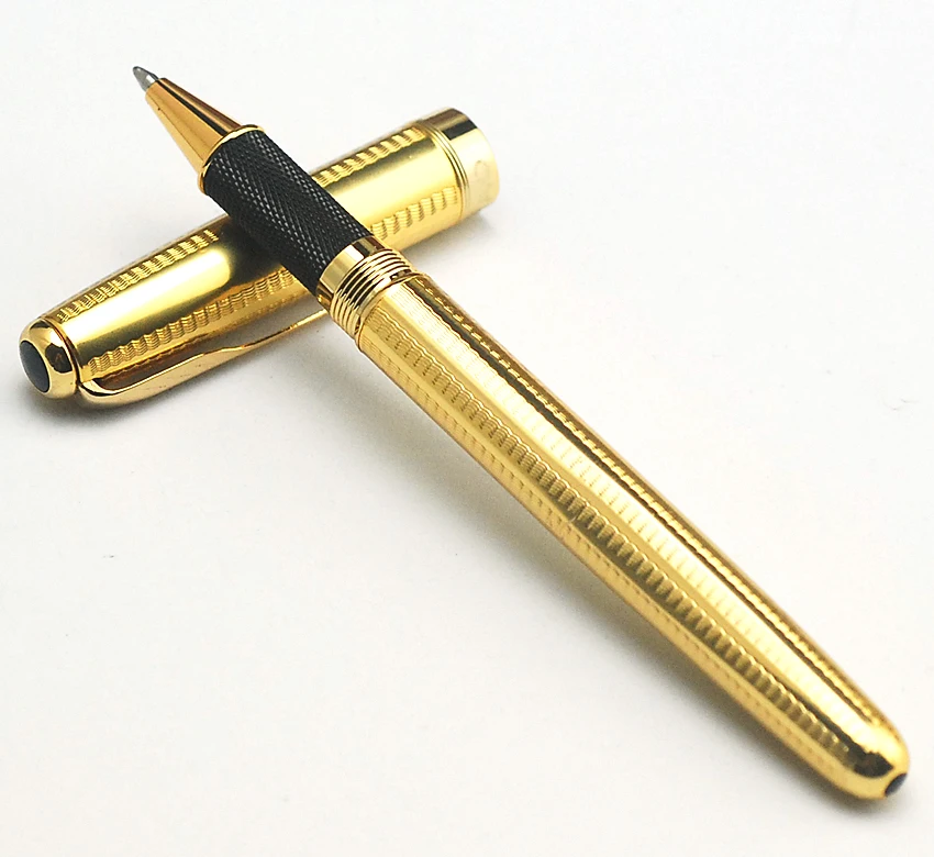 

5 X Jinhao 601 Metal Roller Ball Pen Refillable Professional Office Stationery School Writing Tool