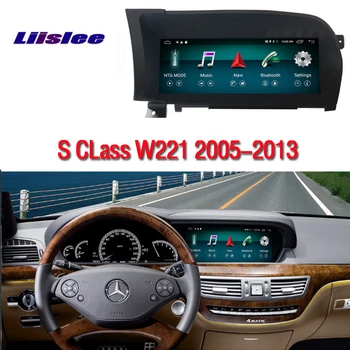 

For Mercedes Benz S Class W221 2005 2006-2013 Car Radio Screen with GPS Navigation Bluetooth 10.25 inch 4G+64G Android Display