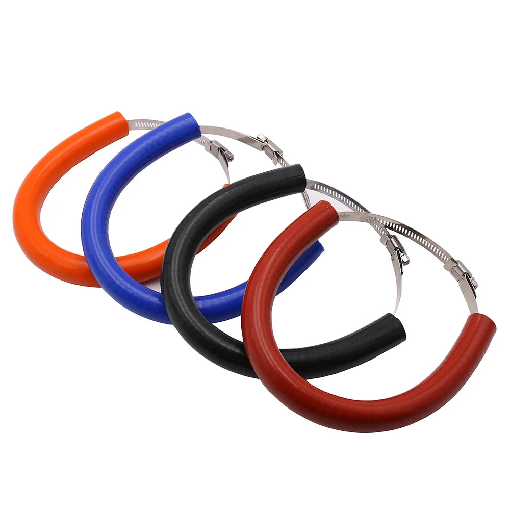 

Multi-color Motorcycle Exhaust Protector Cover Guard Heat Shield For Honda Yamaha Suzuki Dirt Bike 120MM-160MM Can Cover