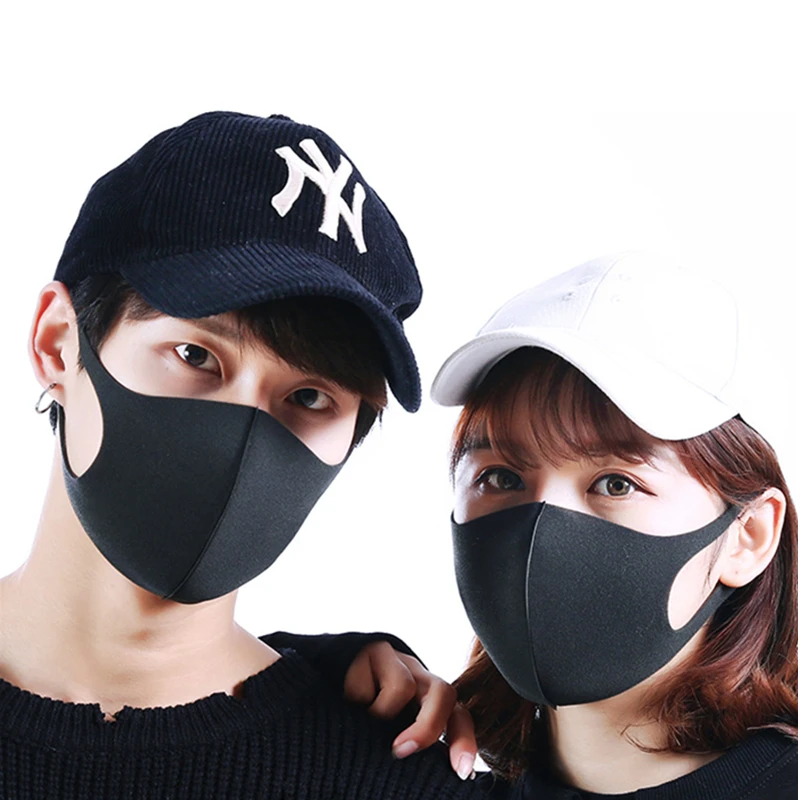 

Dustproof Face Mask Unisex Korean Style Outdoor Cycling Anti-Dust Cotton Protective Cover Reusable Masks training mask
