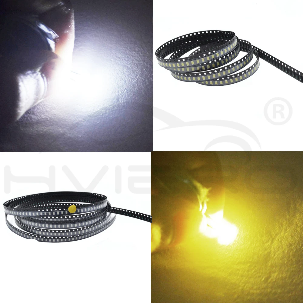 Hviero Smd Smt 1206 SMD SMT White Red Green Blue Yellow Pink Orange Super bright LED lamp light-emitting diodes LED Super bright light