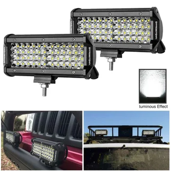 

Parts Work Light bar Lamp Off-Road 6000K Replacement 48LED Engineering