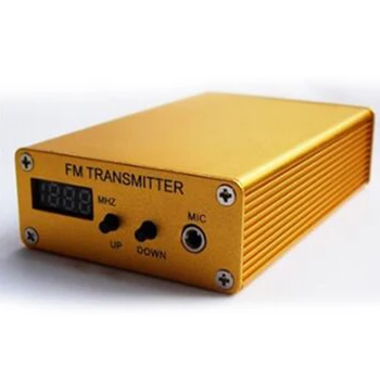

12V Home 1mw FM Transmitter Small Radio 1mw/50mw Machine + 3.5mm Connector + Rod Antenna + Power Supply