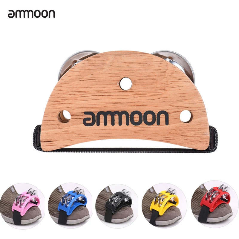 Ammoon эллиптический ящик Cajon аксессуар для барабана Jingle перкуссионные инструменты