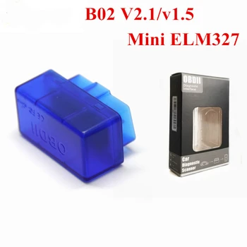 

Obd2 Bluetooth V01b2 Super Mini ELM327 V1.5 Bluetooth Adapter Elm 327 Auto Excellent Scanner Diagnostic Tool for Android V01L2