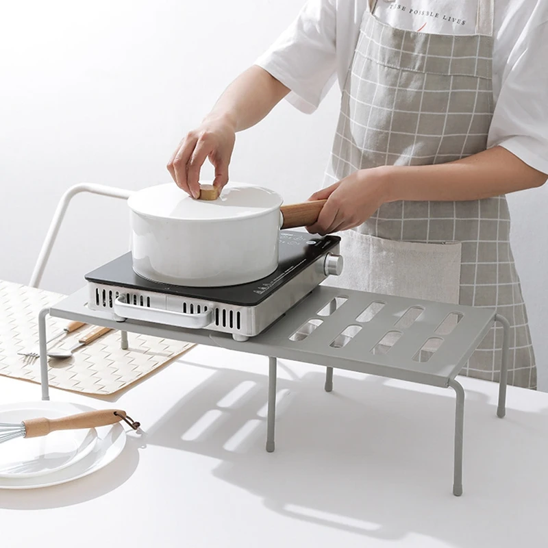 Kitchen Racks Cupboard Storage Rack Home Seasoning Storage Rack Retractable Landing Multi-purpose Shelf Plastic Spice Rack