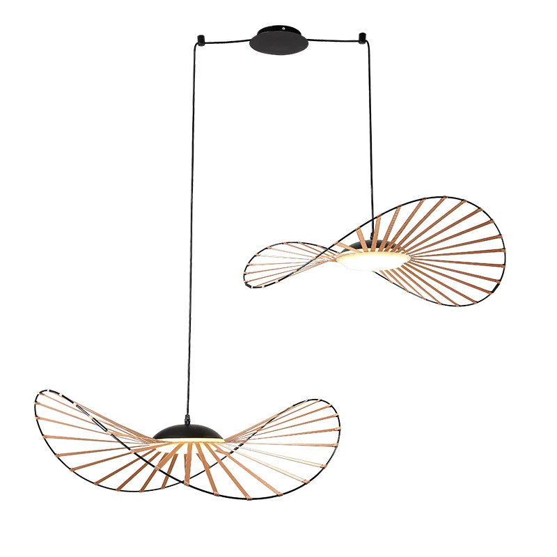 Новейший современный светодиодный светильник из углеродного волокна подвесной