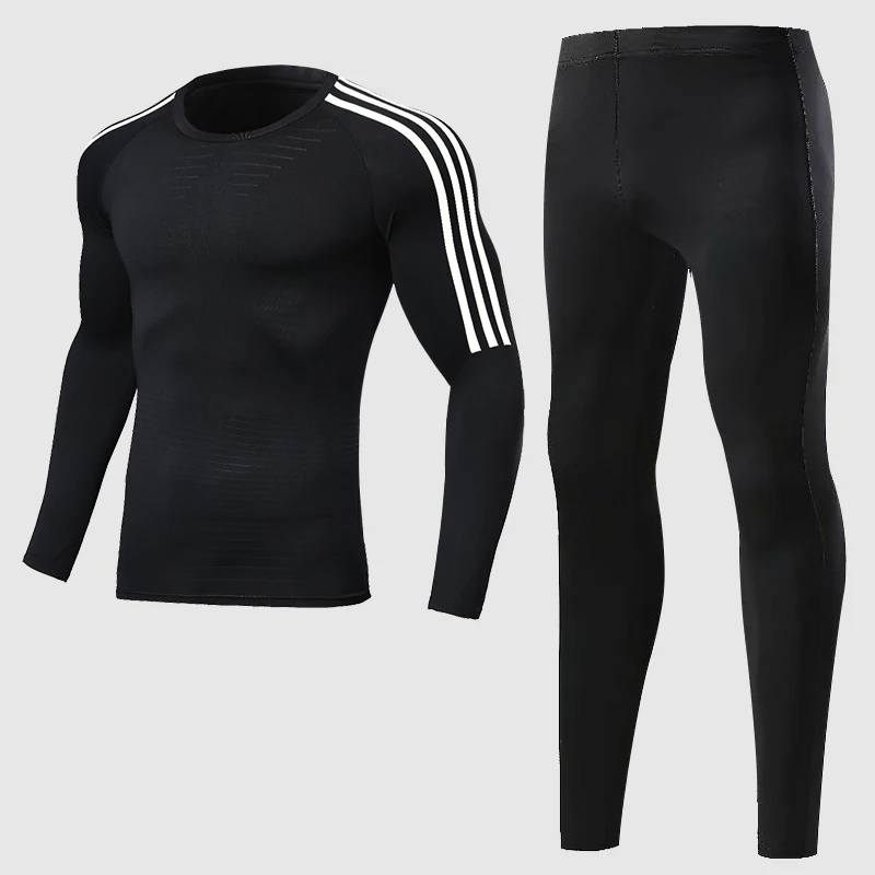 Мужская спортивная одежда спортивные костюмы быстросохнущие комплекты одежды беговые бегуны спортивные тренировочные костюмы для фитнеса для бега для тренировок